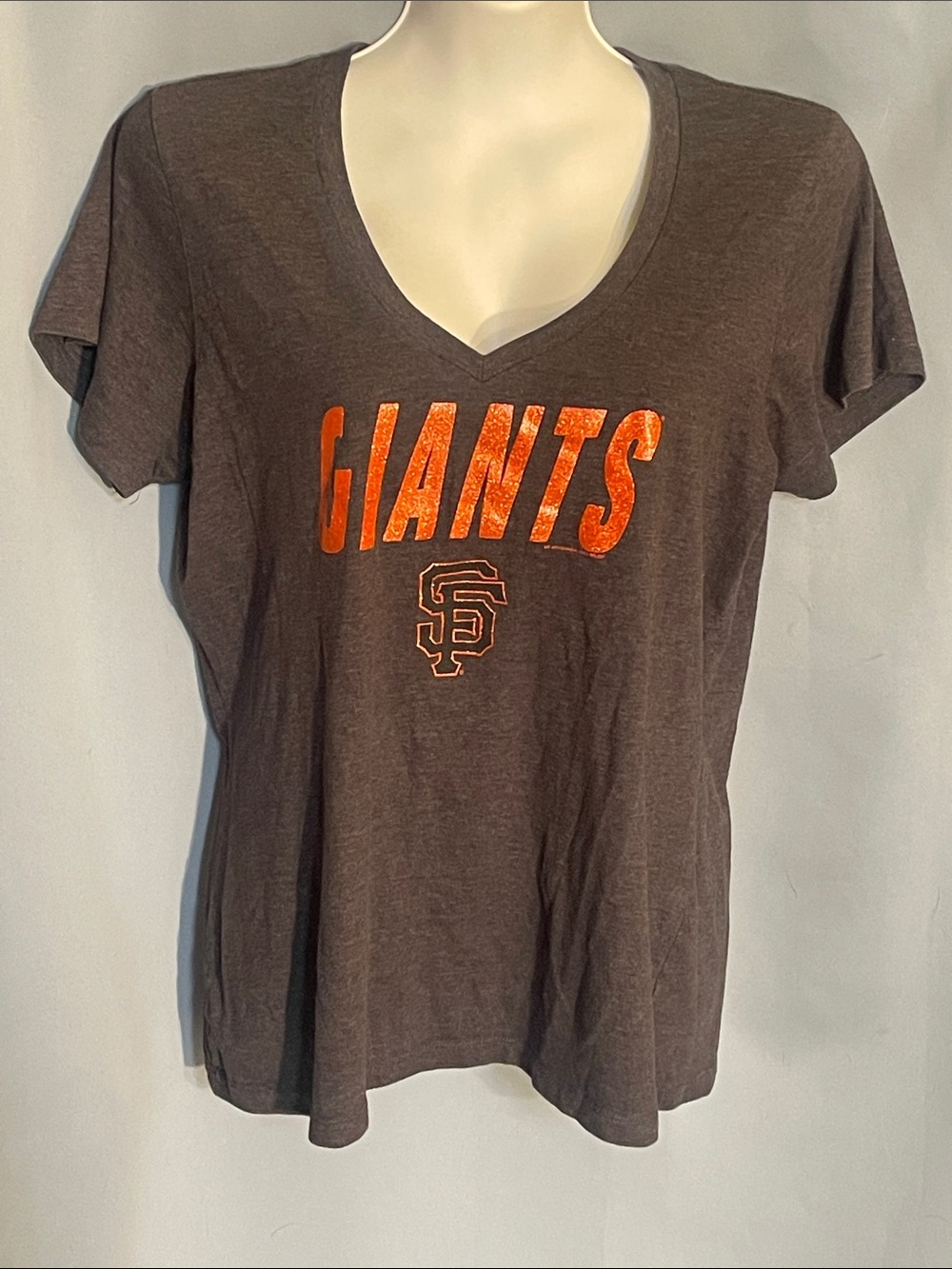 Genuine Merchandise Dark Gray MLB T-Shirt with Subtle Logo